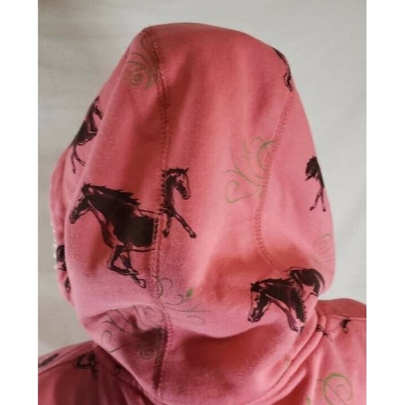 CE Schmidt WorkWear Fit For Her Horse Jacket with Hood Medium (10-12) Vintage - Picture 12 of 12